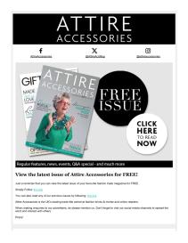 Attire Accessories magazine - January 2025 newsletter