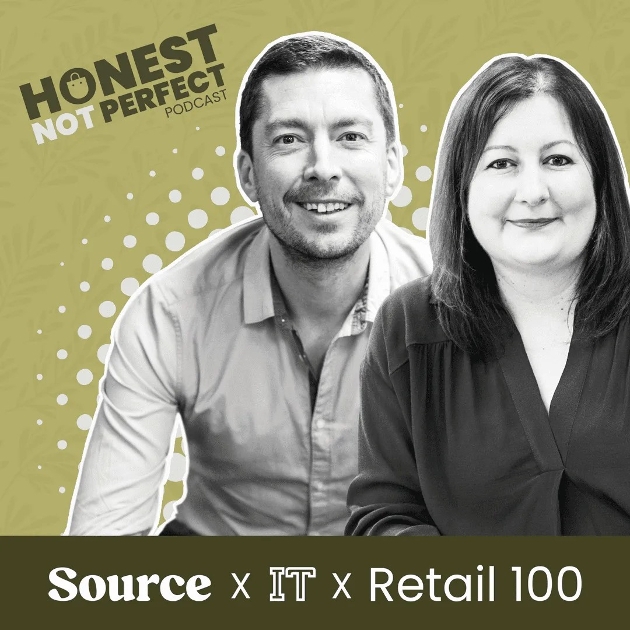 Source Fashion Honest Not Perfect podcast promotion 